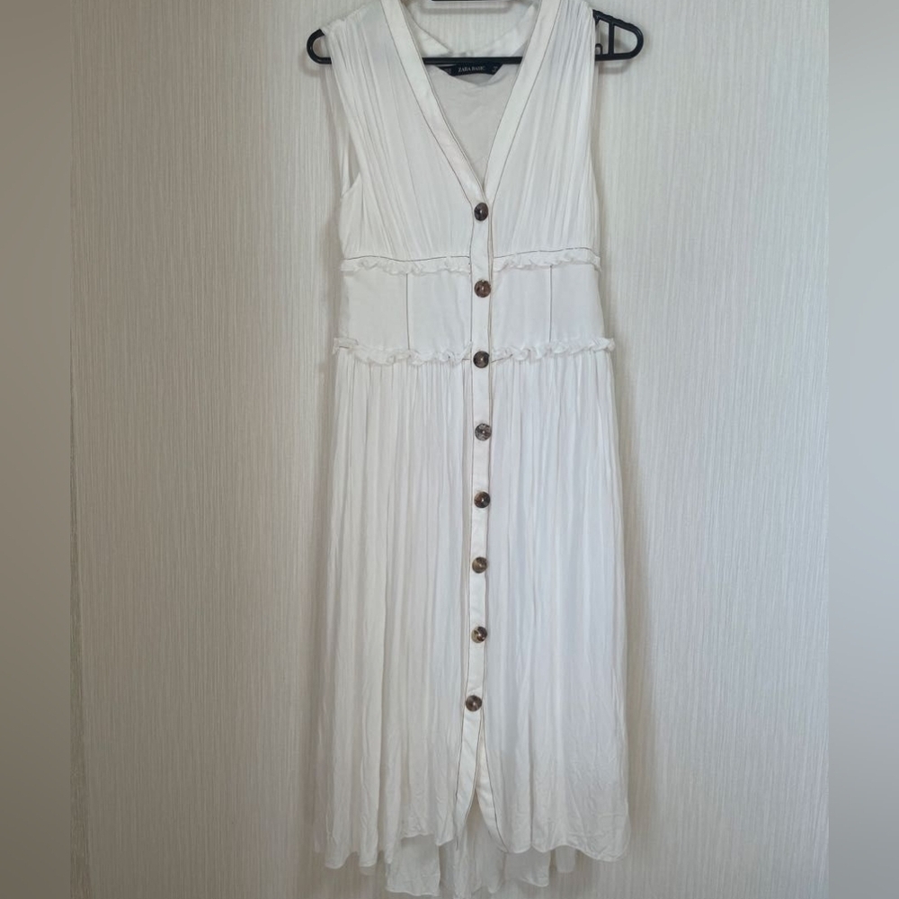 Zara basic White dress brand new - Picture 2 of 7
